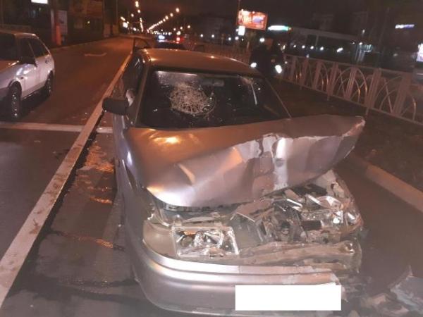 В Невинномысске в столкновении двух легковушек пострадал парень
